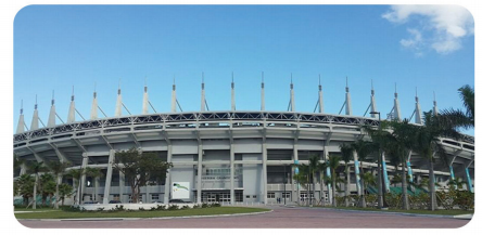 援建巴哈馬15000座體育場項目部分混凝土構(gòu)件開裂脫落、鋼筋銹蝕情況檢測鑒定